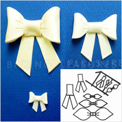 Patchwork Cutters Make A Bow Set