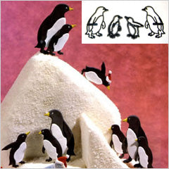Patchwork Cutters/Embossers Penguin Set
