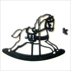 Patchwork Cutters/Embossers Rocking Horse