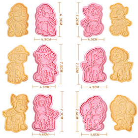 Paw Patrol Cookie Cutter Embosser 6pcs