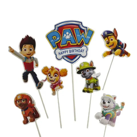 WISH | PAW PATROL | TOPPER SET | 6 PC