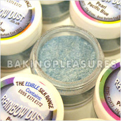 Pearl Pacific Blue Edible Rainbow Dust 3g
