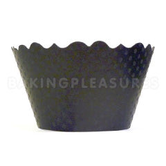 Pepper Black Cupcake Wrappers 12pcs
