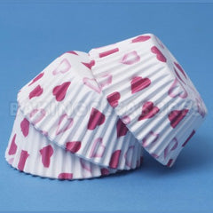 Petite Hearts Baking Cups 60pcs