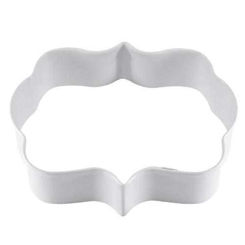 Plaque White Cookie Cutter