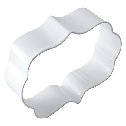 Plaque White Cookie Cutter