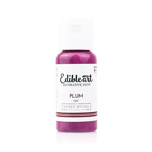 Sweet Sticks Edible Art Paint PLUM 15ml