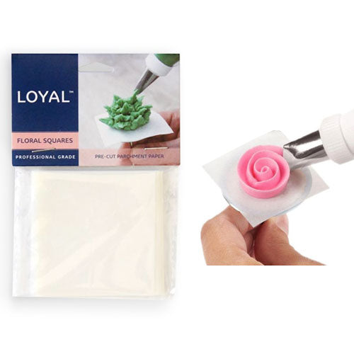 Precut Floral Squares 65mm/2.5in 50pcs