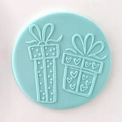 Cookie Debosser Stamp | Christmas Presents