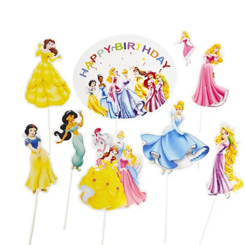 WISH | DISNEY PRINCESS | TOPPER SET | 8 PC