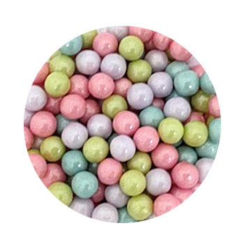 Pastel Rainbow Pearls 7mm 100g