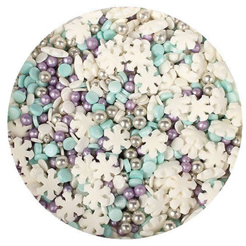 Christmas Snowstorm Mix Sprinkles 80g
