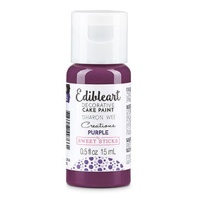 Sweet Sticks Edible Art Paint PURPLE 15ml