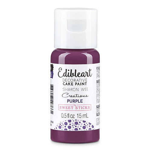 Sweet Sticks Edible Art Paint PURPLE 15ml