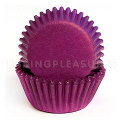 Purple Mini Baking Cups 65pcs