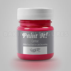 Rainbow Dust Edible Paint It Cerise 25ml