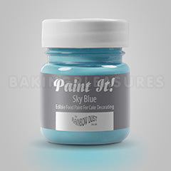Rainbow Dust Edible Paint It Sky Blue 25ml