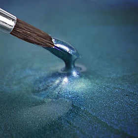 Rainbow Dust Metallic Peacock Blue Food Paint 25ml