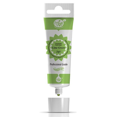 Rainbow Dust Progel Food Colour Lime Green 25g
