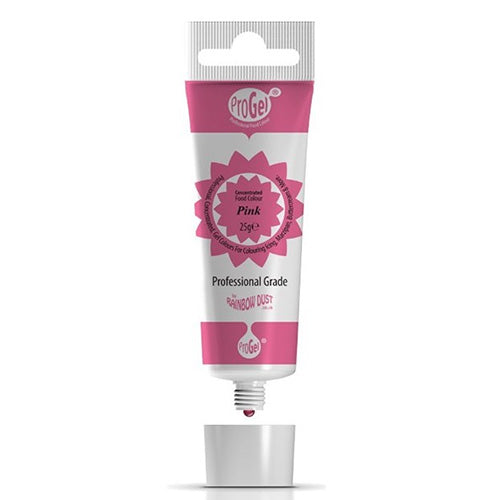 Rainbow Dust Progel Food Colour Pink 25g