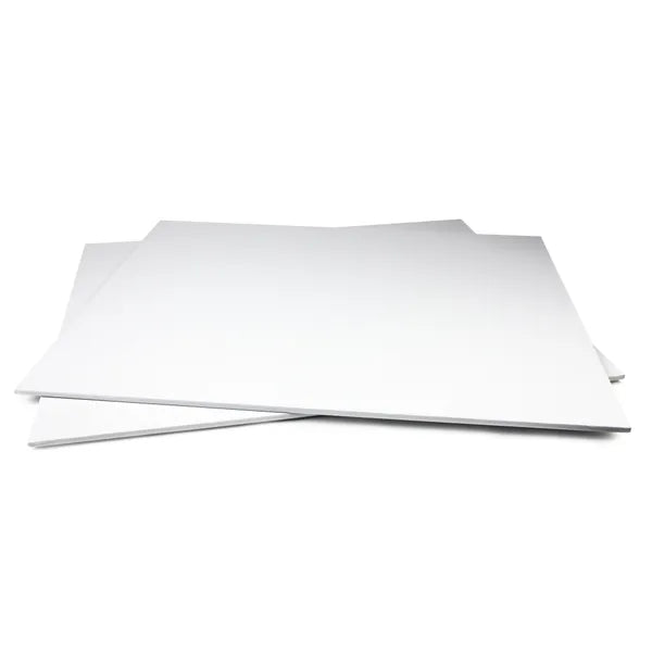 Mondo Rectangle White Masonite Slab Cake Board 12 x 18 Inch