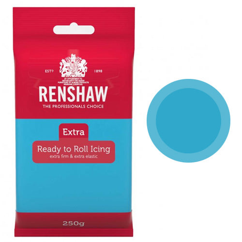 Renshaw Extra Blue Icing Fondant 250g