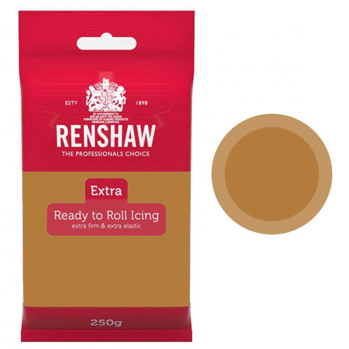 Renshaw Extra Teddy Bear Brown Icing Fondant 250g