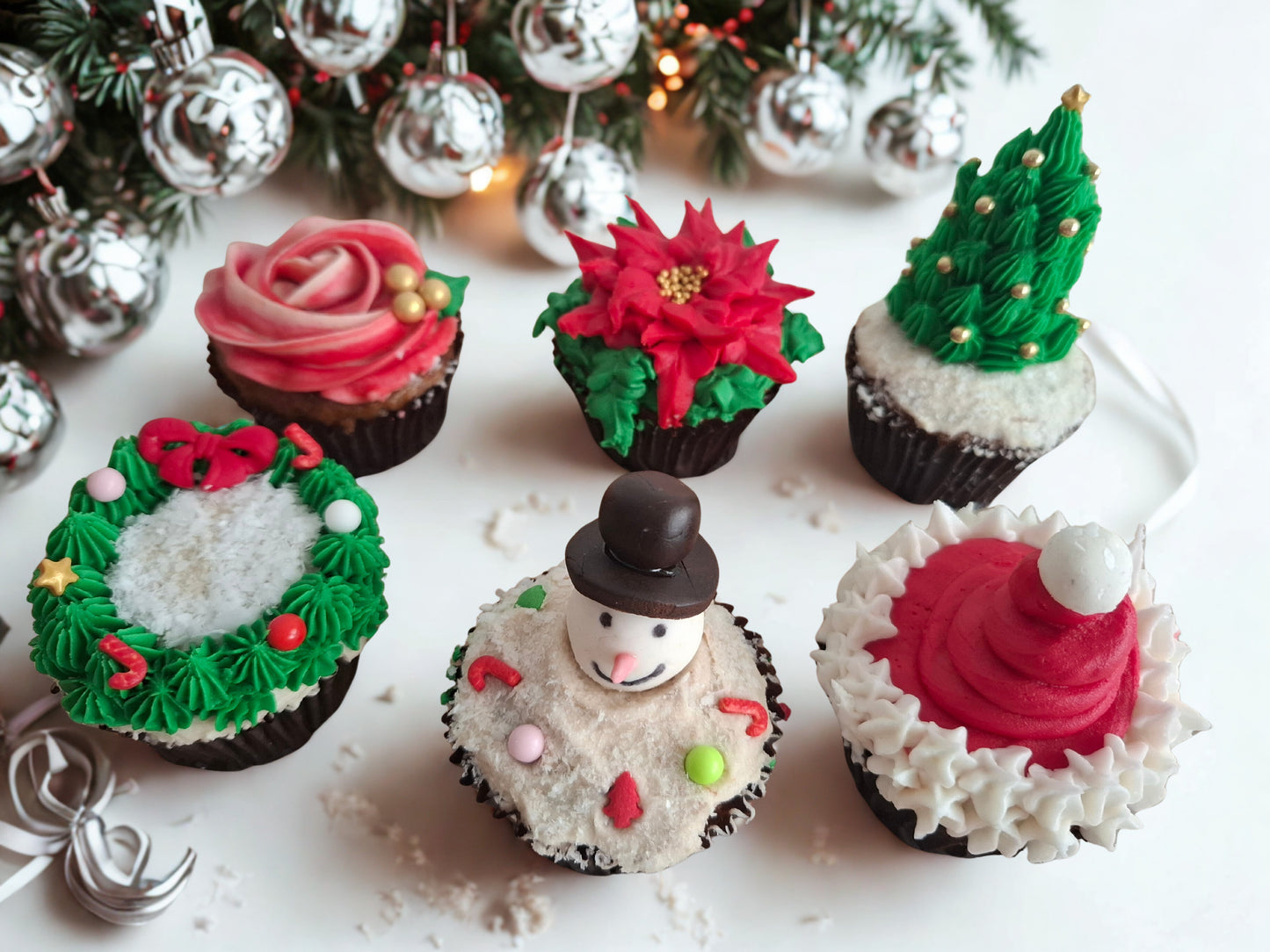 Christmas Buttercream Cupcake Decorating Class - Saturday 6th December 2025