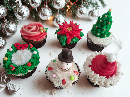 Christmas Buttercream Cupcake Decorating Class - Saturday 6th December 2025
