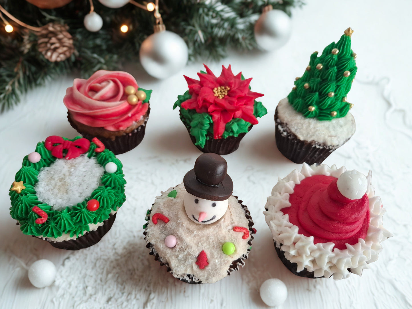 Christmas Buttercream Cupcake Decorating Class - Saturday 6th December 2025