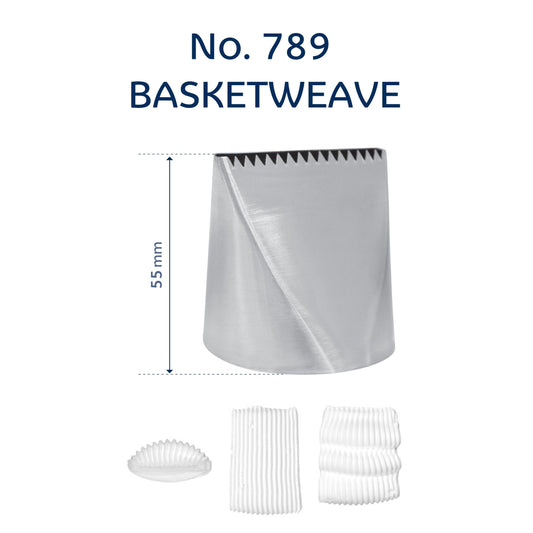 Loyal Extra Large Piping Tip 789 Basketweave