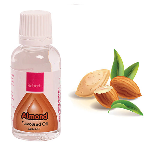 Roberts Almond Flavoured Oil 30ml