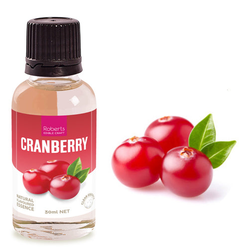 Roberts Cranberry Natural Flavouring 30ml