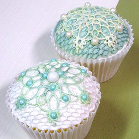 Katy Sue Rococo Lace Cupcake Mould