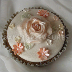 Rose Cupcake Top Mould