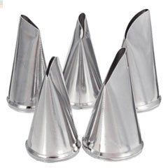 Rose Petal Piping Tips Set 5pcs