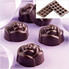 Rose Silicone Chocolate Mould