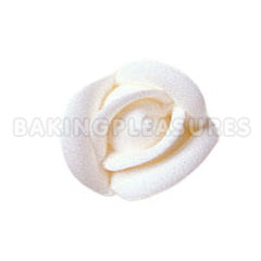 Royal Icing Roses White 28pcs