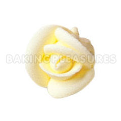 Royal Icing Roses Yellow 28pcs