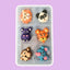 Edible Cupcake Toppers Decorations Safari Heads 6pcs
