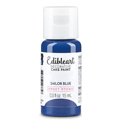 Sweet Sticks Edible Art Paint SAILOR BLUE 15ml