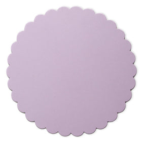 Scalloped Cake Board Pastel Lilac 10 Inch