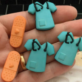 Petite Scrubs & Bandaids Silicone Mould