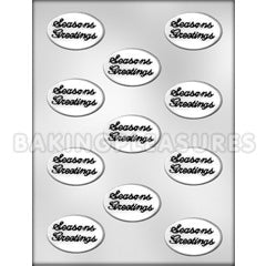 Seasons Greetings Chocolate Mould