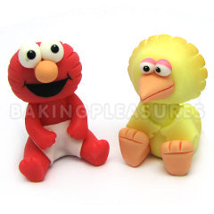 Sesame Street Porcelain Toppers 4pcs