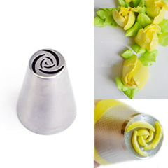 Medium Seven Rose Petal Piping Tip N12
