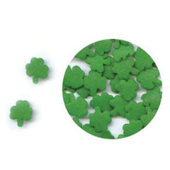 St Patricks Day Shamrock Edible Sprinkles 73g
