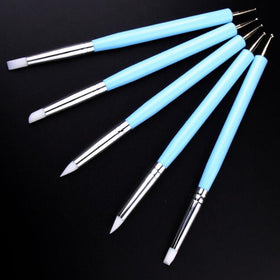 Silicone Sculpting Brush & Ball Tool Set 5pcs