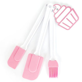 Silicone Spatula & Brush Set 3pcs