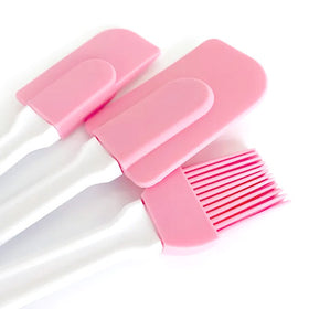 Silicone Spatula & Brush Set 3pcs